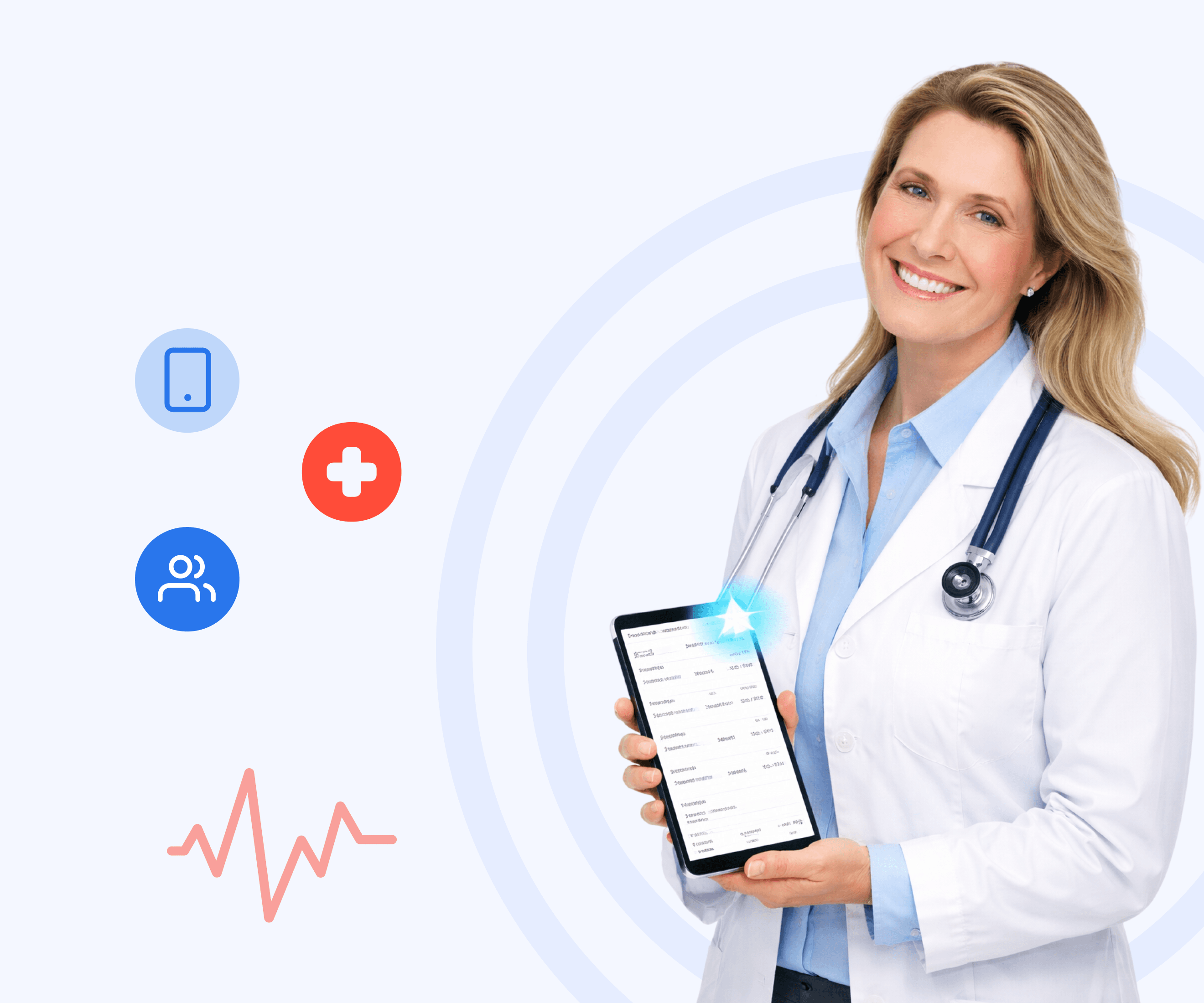 Изображение с пузырьками, символизирующими анализы